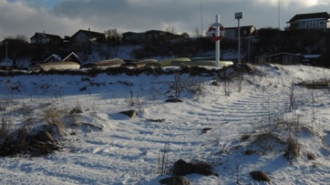 VED STRANDEN - LYSTRUP STRAND, VINTER VED STRANDEN - LYSTRUP STRAND, VINTER